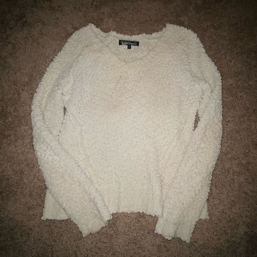 Cream sweater
